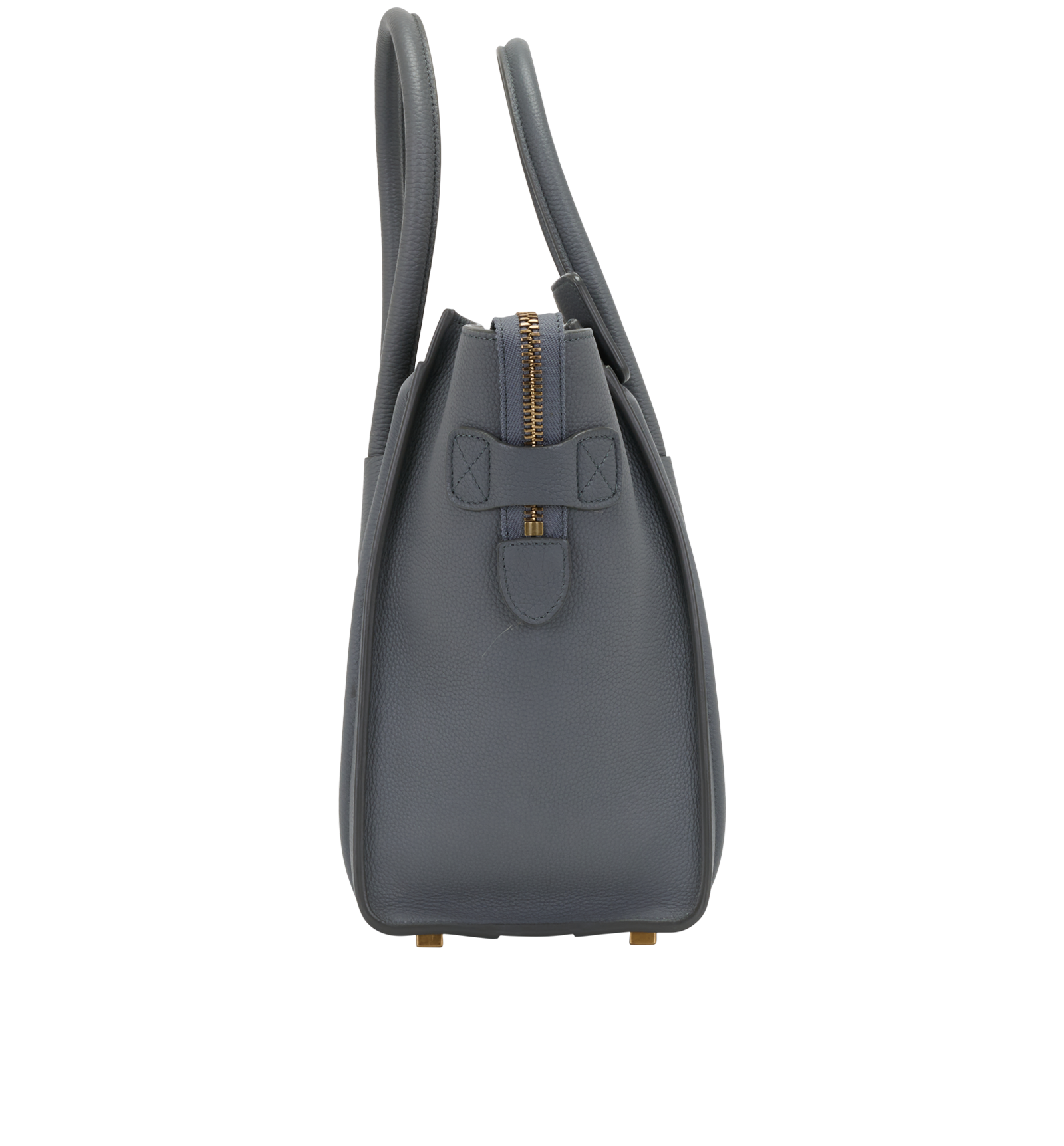 Micro Luggage, &pound;550, Handbags, Grey, Leather, Bottom view